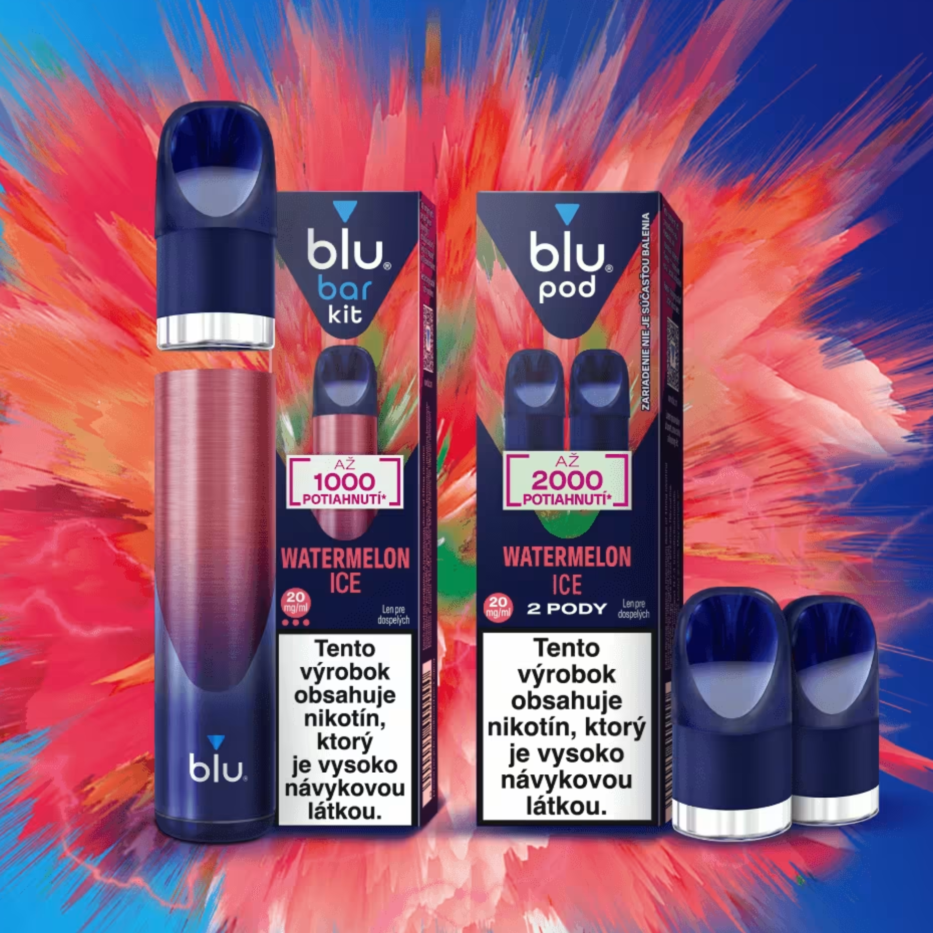 Blu Vape POD Blueberry Cherry